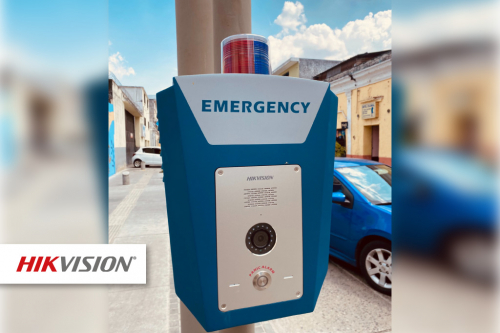Implementación exitosa de botones de emergencia de Hikvision en la Zona 1 de Guatemala